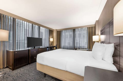 In-room safe, blackout drapes, iron/ironing board