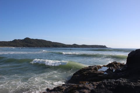 Beach nearby, white sand