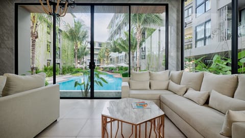 Lobby sitting area