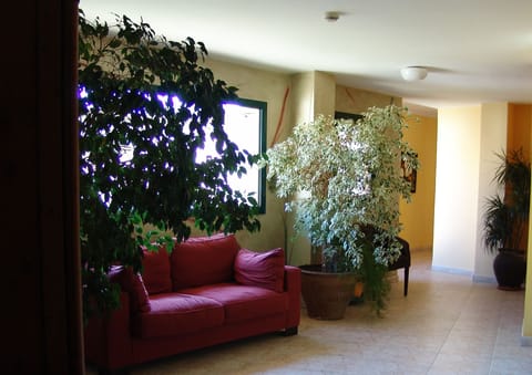 Lobby sitting area