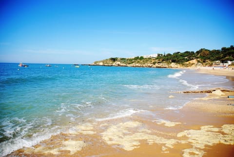 Beach nearby, beach umbrellas, beach towels