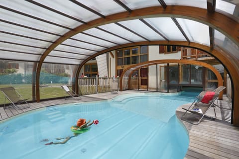 Indoor pool, open 10:00 AM to 7:00 PM, sun loungers