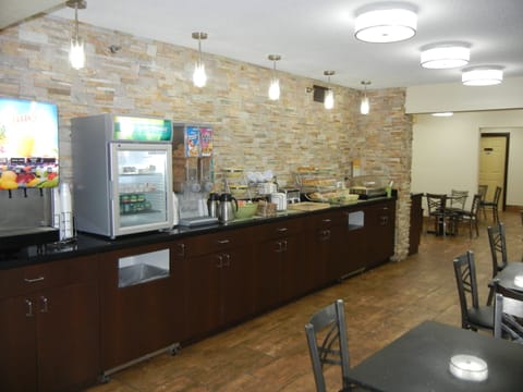 Free buffet breakfast