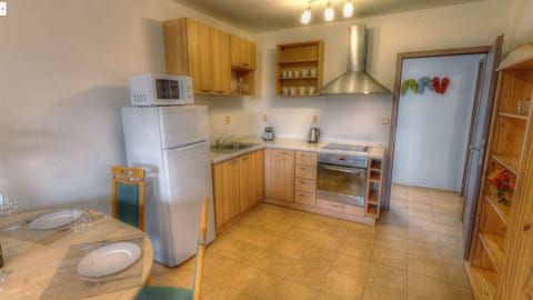 Apartment, 2 Bedrooms (Apt 1) | Private kitchen | Fridge, microwave, stovetop, dishwasher