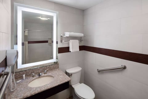 Room, 1 King Bed, Non Smoking | Accessible bathroom