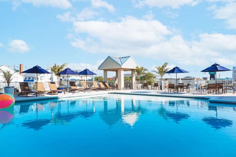 Indoor pool, seasonal outdoor pool, pool umbrellas, sun loungers