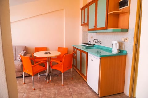 Apart Daire 3 Kisi (Apartment for 3 People) | Private kitchen | Electric kettle, cookware/dishes/utensils