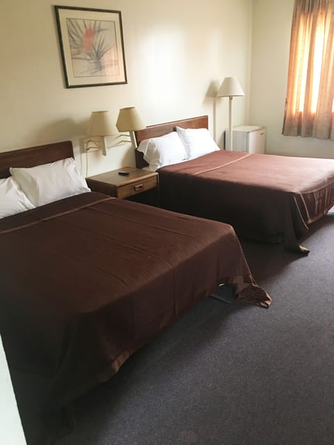 Double Room, 2 Double Beds | Desk, iron/ironing board, free WiFi, bed sheets