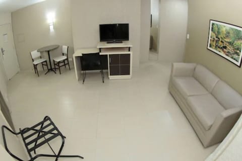 Superior Double Room | Living room | 32-inch LED TV with cable channels, TV