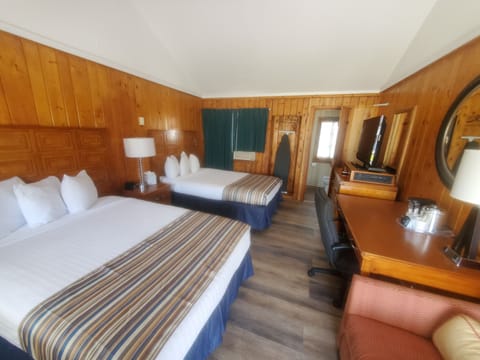 Deluxe Room, 2 Double Beds, Refrigerator | Room amenity