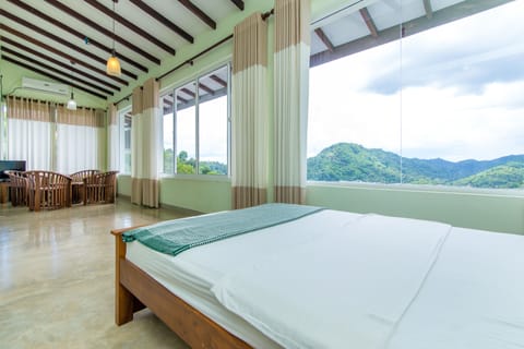 Deluxe Quadruple Room, 2 Bedrooms, Mountain View | View from room