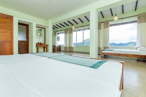 Deluxe Quadruple Room, 2 Bedrooms, Mountain View | View from room