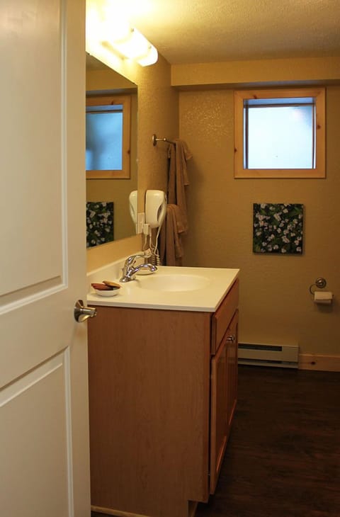 Suite, 1 Bedroom, Non Smoking, Kitchen | Bathroom | Shower, rainfall showerhead, free toiletries, towels