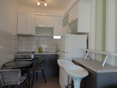 Comfort Studio Suite, City View | Private kitchen | Fridge, electric kettle