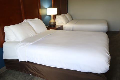 Standard Room, 2 Queen Beds, Non Smoking | Premium bedding, pillowtop beds, blackout drapes, free WiFi