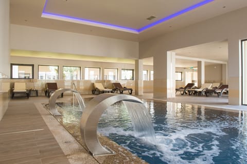 Indoor pool, seasonal outdoor pool