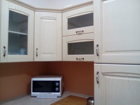 Apartment, 1 Bedroom | Private kitchen | Full-size fridge, microwave, oven, stovetop