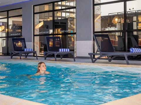 Indoor pool, open 9:30 AM to 11:00 PM, sun loungers