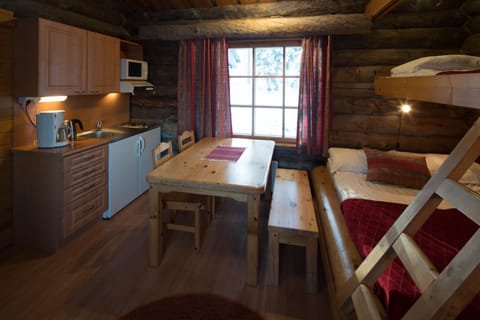 Cabin, Fireplace | View from room