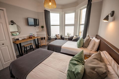 Standard Twin Room, Sea View | In-room safe, iron/ironing board, free WiFi, bed sheets