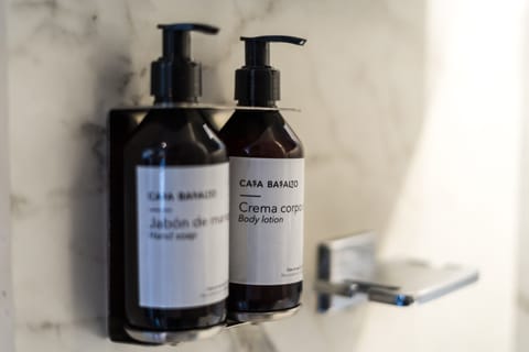 Free toiletries, hair dryer, towels, soap