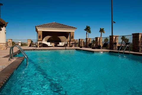 Indoor pool, outdoor pool, sun loungers