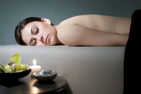 Steam room, Turkish bath, aromatherapy, deep-tissue massages