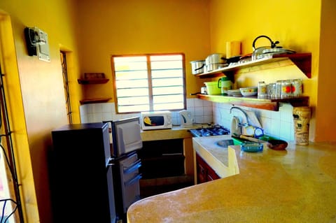 Luxury Cottage, 2 Bedrooms | Private kitchen | Fridge, microwave, stovetop, coffee/tea maker