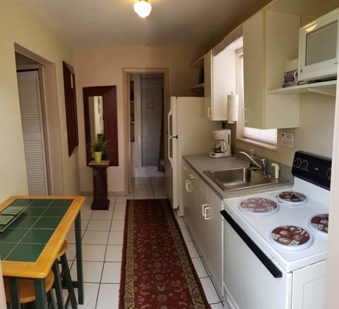 Studio, Kitchen | Private kitchen | Fridge, microwave, coffee/tea maker