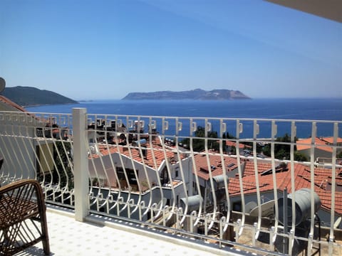 Panoramic Penthouse, 2 Bedrooms, Sea View | Terrace/patio