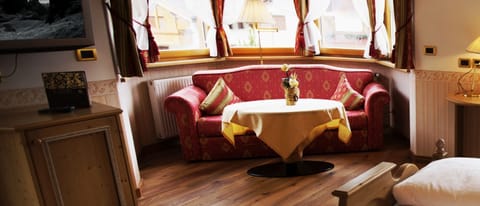 Superior Double Room, Balcony, Mountain View | Living area | Flat-screen TV