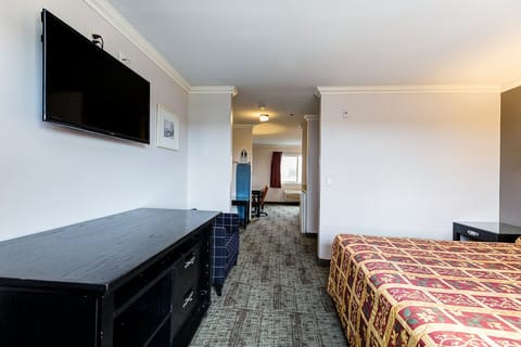 Deluxe Room, 2 Queen Beds | Desk, iron/ironing board, free WiFi, bed sheets