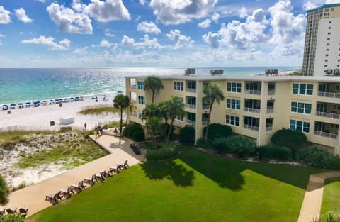 Private beach, white sand