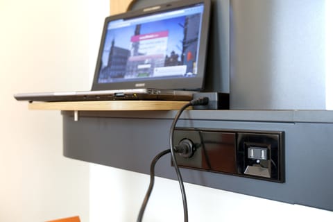 Desk, iron/ironing board, free WiFi, bed sheets