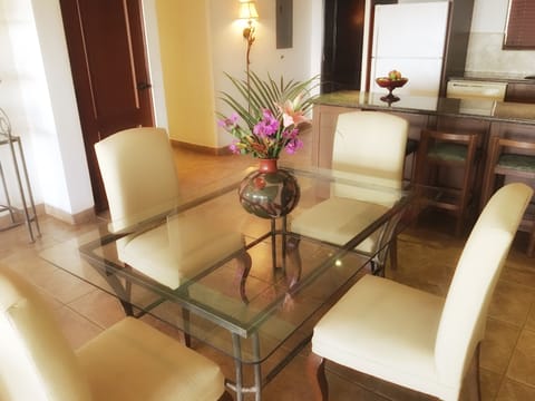 Premium Suite, Multiple Bedrooms, Non Smoking, Ocean View | Living area | Flat-screen TV