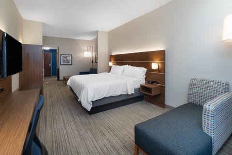 Suite, 1 King Bed | In-room safe, desk, iron/ironing board, free WiFi