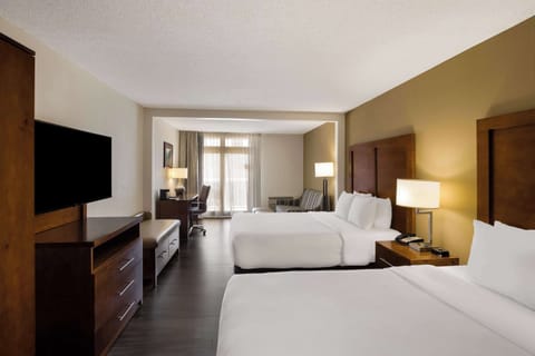 Room, Multiple Beds, Non Smoking (Upgrade) | Premium bedding, blackout drapes, iron/ironing board, free WiFi