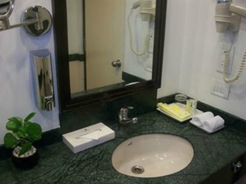 Executive Suite | Bathroom | Combined shower/tub, rainfall showerhead, free toiletries, hair dryer