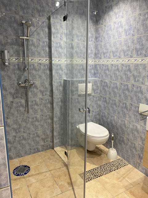 Classic Double Room | Bathroom | Shower, hair dryer, towels