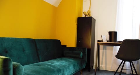 Duplex Double Room, Sofa bed (Annex Building) | Living area | 38-inch flat-screen TV with cable channels, TV