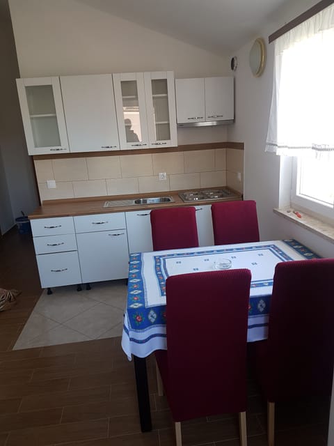 Comfort Apartment | Private kitchen | Fridge, coffee/tea maker, electric kettle