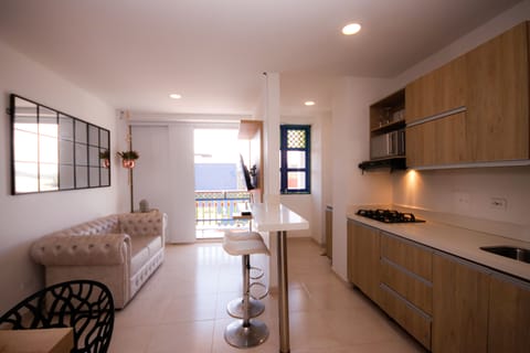 Panoramic Apartment | Living room | Flat-screen TV