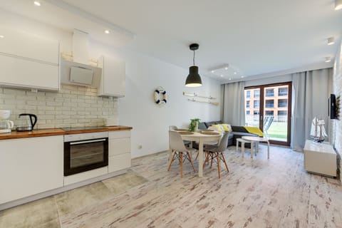 Apartment, 1 Bedroom, Garden View (without parking - 74) | Private kitchenette | Fridge, oven, stovetop, dishwasher