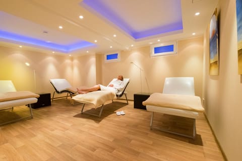 Sports massages, reflexology, manicures and pedicures, massages