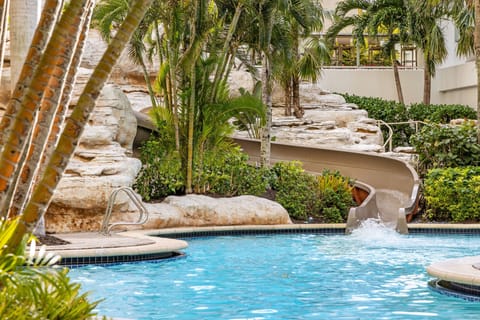 3 outdoor pools