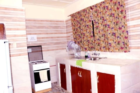 Comfort Apartment, 2 Bedrooms | Private kitchenette | Fridge, microwave, oven, stovetop