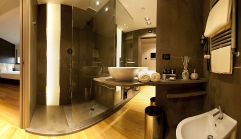 Deluxe Room | Bathroom | Shower, free toiletries, hair dryer, bathrobes