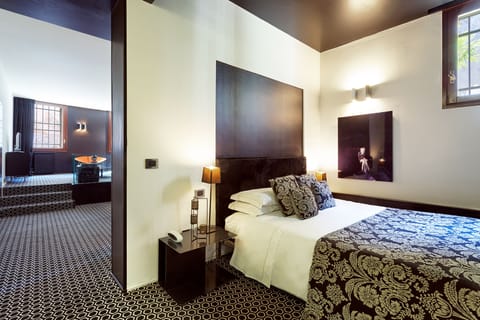 Suite, 1 Queen Bed | 1 bedroom, Frette Italian sheets, premium bedding, down comforters