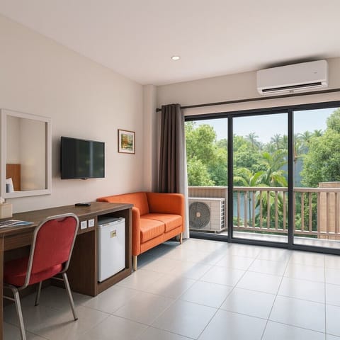 Basic Room | 1 bedroom, desk, blackout drapes, iron/ironing board