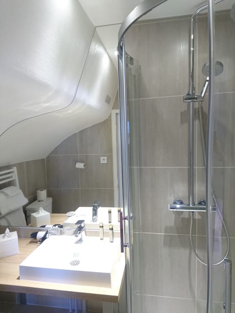 Double Room (Small) | Bathroom | Free toiletries, hair dryer, towels